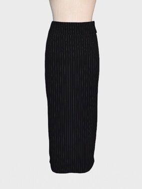 Tribal Stretch Pinstripe Pencil Maxi Skirt